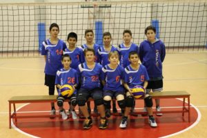 Under 13 bollate team volley
